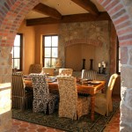 Wall Also Fabric Stone Wall Also Unused Fireplace Fabric Dining Room Chairs Also Wood Table Dining Room  Fabulous Dining Room Chairs For Your Lovely House 