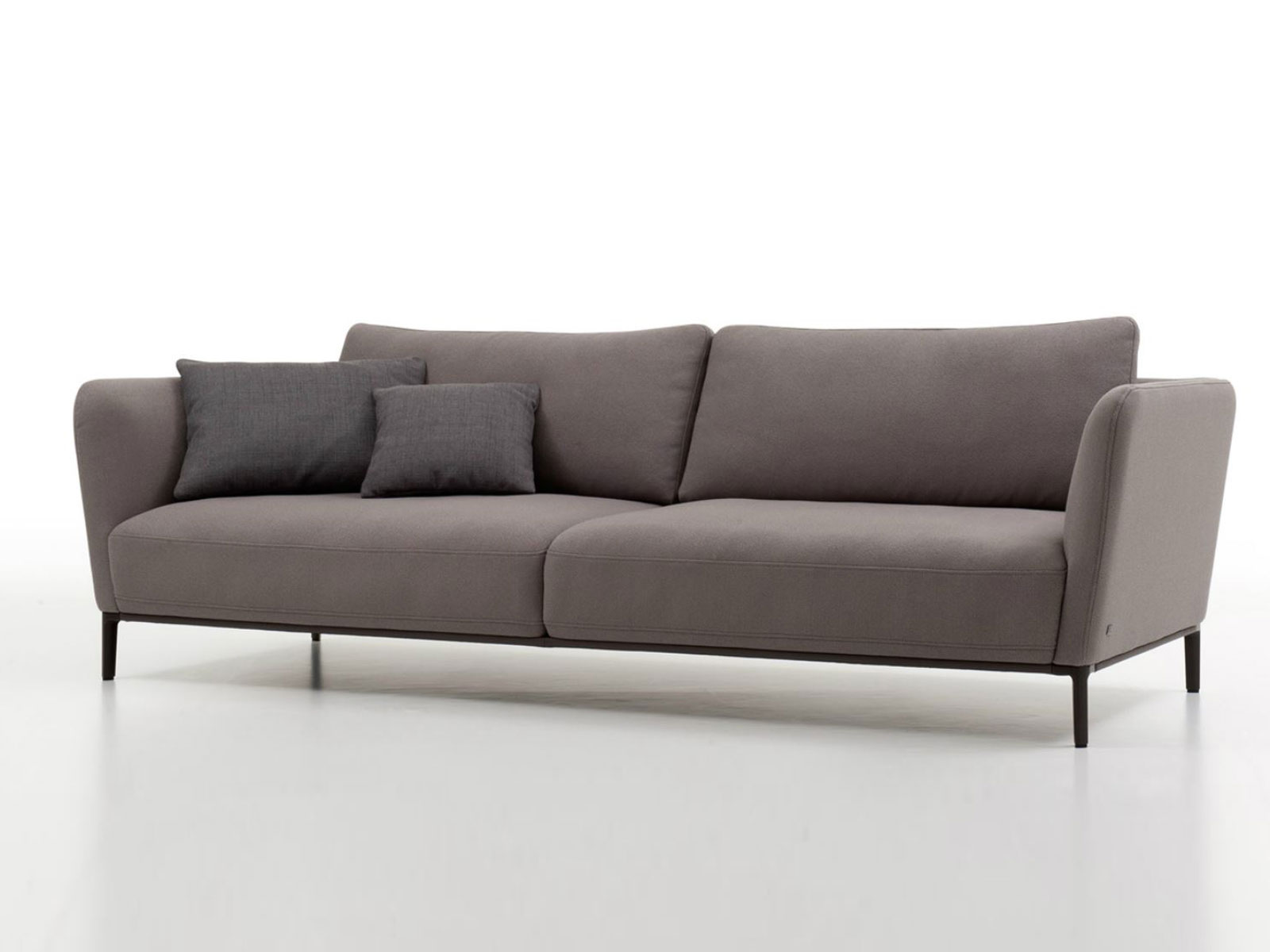Grey Sofa Rolf Striking Grey Sofa Set From Rolf Benz Sofa Unit With Cushions Made From Fabric Material Finished In Modern Touch Furniture  Rolf Benz Sofa Firms Innovation 