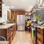 Reclaimed Wood With Stunning Reclaimed Wood Kitchen Completed With The Wooden Shelves And Wooden Drawers On The Hardwood Floor Kitchen  Eco Friendly Kitchen Decoration For Pleasant Cooking Area 