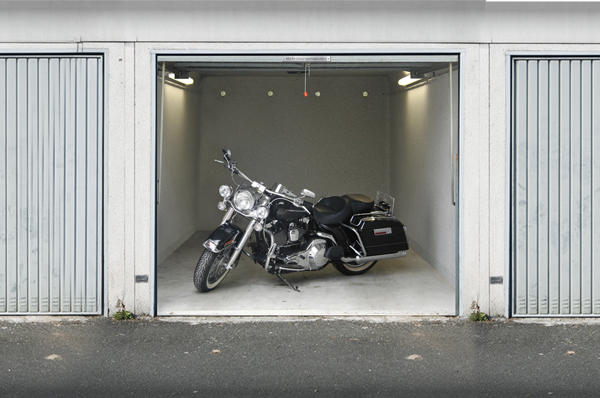 Two Lights Area Stunning Two Lights In Middle Area Of Space Modern Style Garage Door Decals Harley Davidson Picture Applied Exclusively In Black Exterior  Amazing Garage Door Decals For Surprising Exterior Appearance 