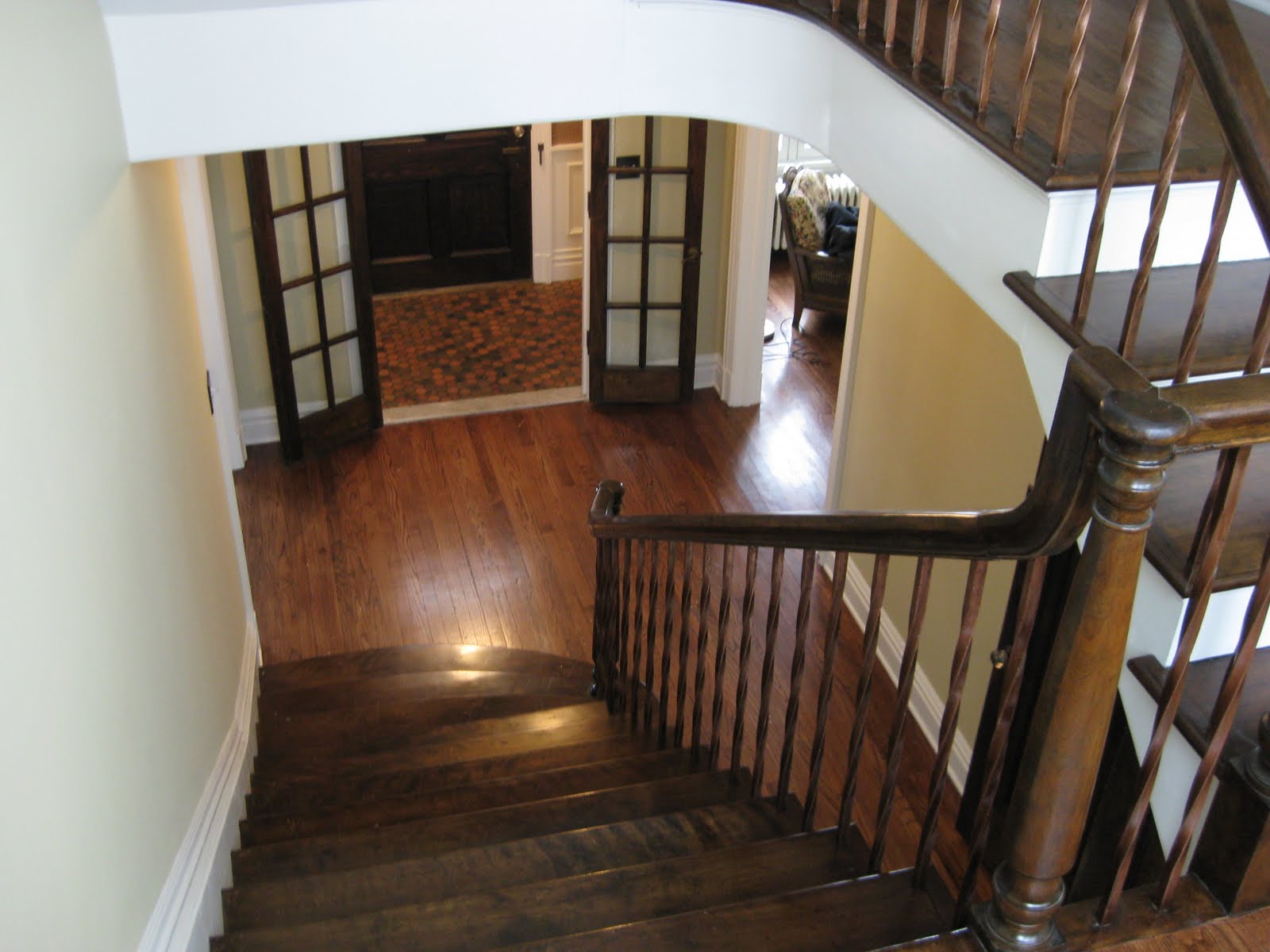 Wooden Style Basement Stunning Wooden Style Staircase Painting Basement Floor Design Equipped With Wooden Material Of Staircase With Wooden Flooring Unit  Painting Basement Floor For The Least Expensive Solution 