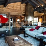 Chalet Interior Rustic Stylish Chalet Interior Decor With Rustic Timber And Beams Details Decoration  Stylish Guest Room Design For Modern Hotel 