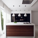 Small Kitchen Ideas Stylish Small Kitchen Island Design Ideas Euqipped With THree Pendant Lamp Design And Modenr Range Hood Kitchen  Kitchen Space With Eat-in Feature 