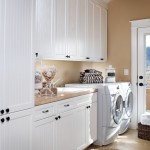 Of Laundry With Surface Of Laundry Room Cabinetsed With Sink And Closed Storage For Linen Above And Next To Machines Decoration  Adorable Laundry Room Cabinets For Our References 