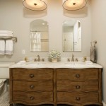 Bathroom Near Also Traditional Bathroom Near Marble Top Also Double Sinks Applied Twin Wall Mirror Decoration  Captivating Wood Dresser Showing Modesty Looks 