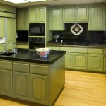 Green Kitchen Made Traditional Green Kitchen Cabinets Ideas Made From Wooden Material Combined With Black Marble Kitchen Countertop Kitchen Green Kitchen Cabinets In Appealing Design For Modern Kitchen Interior