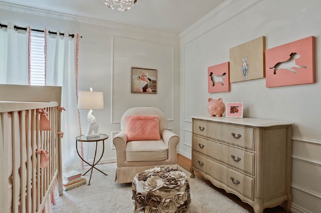 Nursery Near Also Traditional Nursery Near Fabric Armchair Also Glass Top Side Tables Decoration  Cute Baby Dresser Which Brings Fashionable Decoration 