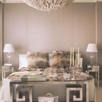 Oversized Lamp Montain Unusual Oversized Lamp Located Inside Montain Feel Bedroom With The Grey Bed And The Glossy Nightstands Bedroom  Bedroom Interior For Romantic Valentine’s Day 