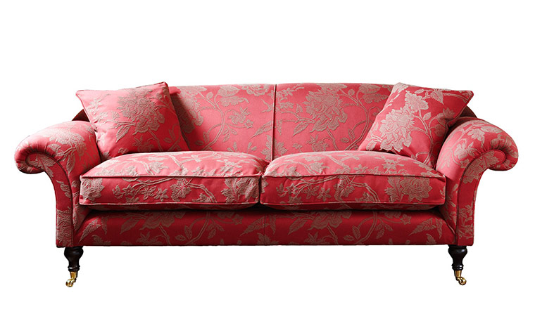 Motif Best Color Vintage Motif Best Sofas Red Color Decoration Ideas With Two Cushions For Two Seaters Fit For Traditional Living Room Design Furniture  Best Sofas Choice For Your Beautiful Room 