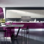 Italian Kitchen Purple Vivacious Italian Kitchen Design In Purple Color Dominant Combined In White Color Decoration Finished In Modern Interior Style Kitchen  Stunning Italian Kitchen Design As One Of Great Choices 