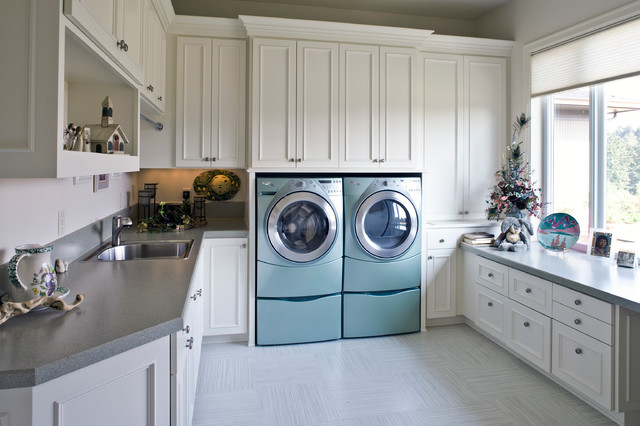 Laundry Room Laundry White Laundry Room Featured With Laundry Room Cabinets With Stainless Steel Sinks Decoration  Adorable Laundry Room Cabinets For Our References 