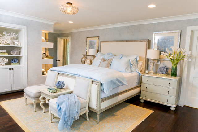 Stand Beside That White Stand Beside The Bed That Applied Blue Pillows Also Upholstered Headboard Furniture  Fashionable Small Dresser Which Providing Spacious Areas 
