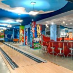 Interior Design Bar Wonderful Interior Design For Home Bar With Bowling Court Completed With Dome Style Ceiling With Mural And Stylish Chandeliers  Kid Room Decoration With High Imagination Ideas 