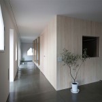 Wooden Wall Wide Wonderful Wooden Wall And Some Wide Glass Windows In The House Jigozen Suppose Design Office Corridor Decoration  Seaside House Providing Comfort For A Family Of Three 