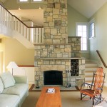 Chair Also Near Wooden Chair Also Coffee Table Near Exposed Stone Fireplace Furniture  Entertaining Rocking Chair Ideas 