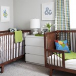 Crib Also Near Wooden Crib Also Baby Dresser Near Floral Vase Also White Table Lamp Decoration  Cute Baby Dresser Which Brings Fashionable Decoration 