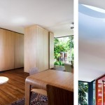 Floor Also Skylight Wooden Floor Also Circle Shaped Skylight On The Ceiling  Beautiful House Garden In The Suburb Area In Sydney, Australia 