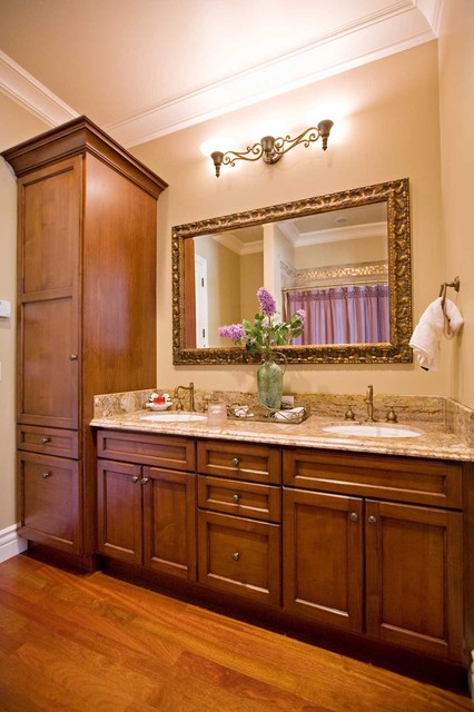 Storage Cabineted Mirror Wooden Storage Cabineted With Engraved Mirror To Reflect Room And Flowers Put In A Vase On Vanity Counter Bathroom  Pretty Storage Cabinet For Keeping Bathroom Stuffs 