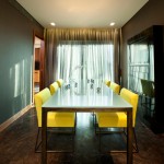 Upholstered Dining Near Yellow Upholstered Dining Room Chairs Near Transparent Curtain Also Glass Top Table Dining Room  Fabulous Dining Room Chairs For Your Lovely House 