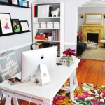 Color Rug Wonderful Adorable Color Rug Mixed With Wonderful Black And White Home Office Furniture Plus Carved Fireplace Office Some Tips For Creating Relax And Comfortable Office Or Work Space At Your Home
