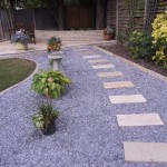 Garden Path With Alluring Garden Path Ideas Feats With Contemporary Home Design And White Brick Terrace Panel Garden Making A Wonderful Garden Path Ideas Using Stones