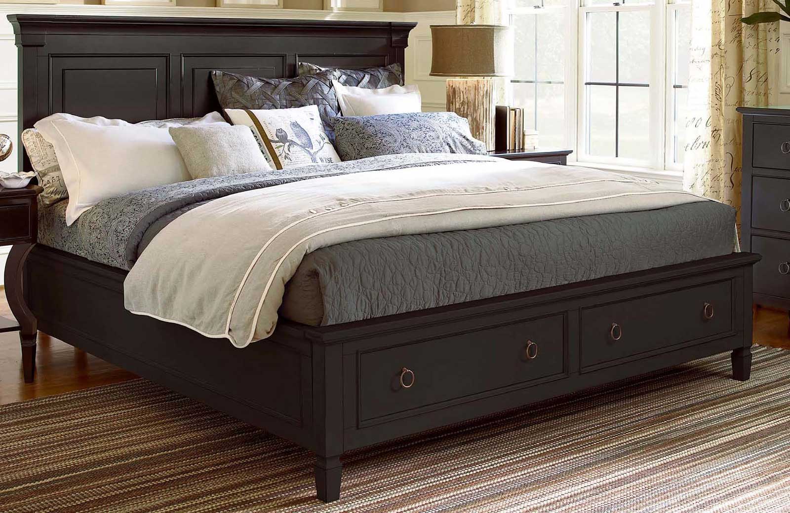 King Bedroom Small Amazing King Bedroom Sets For Small Bedroom Design Ideas With Classy Dark Wood Under Bed Storage Ideas And Traditional Lingerie Chest Cabinet Design Also Charming Gray Bed Spread Ideas Bedroom Enhance The King Bedroom Sets: The Soft Vineyard-6