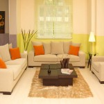 Modern Living Ideas Amazing Modern Living Room Design Ideas With Double Sofas Furnished With Chair And Completed With Dark Brown Table On Soft Rug Living Room Living Room Design Ideas Which Is Designed For Modern House