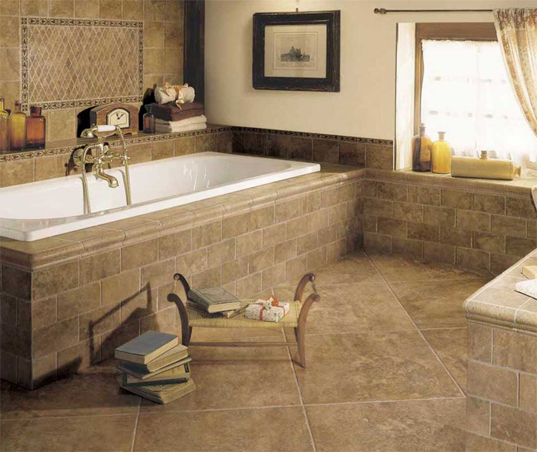 Small Bathroom With Amazing Small Bathroom Tile Ideas With Contemporary Tile Bathroom Design Plus Modern White Bathtub Model Also Minimalist Bathroom Design Ideas Bathroom The Reasons Why Choosing Bathroom Tile Ideas