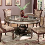 Traditional Dining Classic Amazing Traditional Dining Room With Classic Round Dining Room Tables Furnished By Table Decorations And Completed With Chairs On Rug Dining Room Perfect Round Dining Room Tables