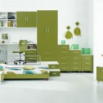 White Room Green Amazing White Room Color With Green Furniture Applied In Cool Kids Rooms With Single Bed And Nightstand Completed With Desk Combined With Cupboards Kids Room Desire Behind The Creation Of Cool Kids Rooms