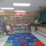 Interior Design Kids Amusing Interior Design School For Kids Class With Colorful Carpet And Wall Decorations Furnished With Bookcase Cabinets And Completed With Desk With Chairs Interior Design 15 Captivating Interior Design Schools With Vibrant And Colorful Interiors