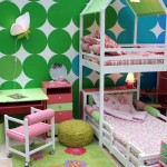 Kids Bedroom Chat Amusing Kids Bedroom Of Kids Chat Rooms Applying White And Green Wall Color Furnished With Bunk Beds On White Platform Completed With Desk And Pink Chair Kids Room Design And Furniture Of Kids Chat Rooms