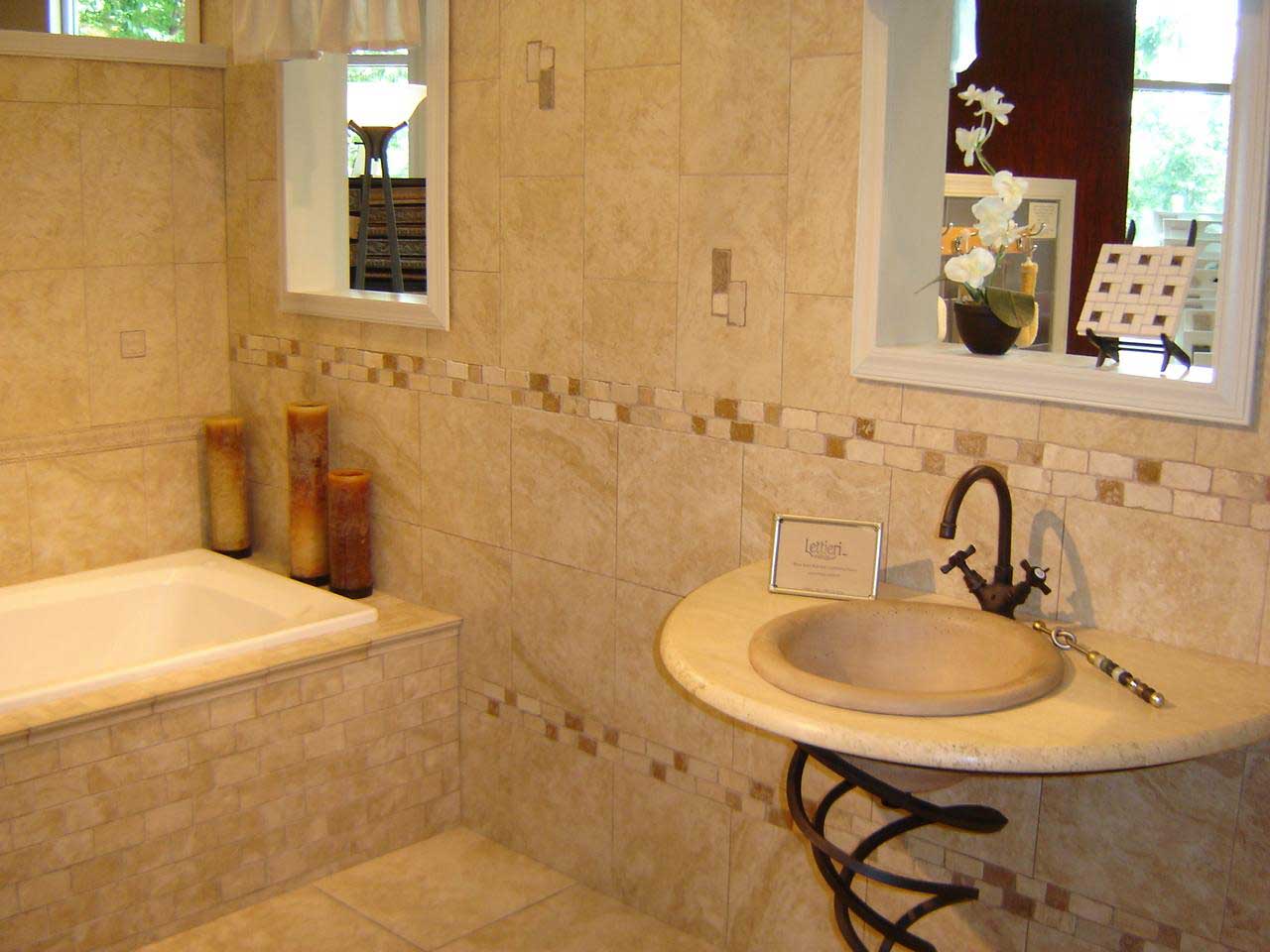 Bathroom Tile Modern Appealing Bathroom Tile Ideas With Modern Spacious Interior Bathroom Design Also Natural Color Tile Bathroom Idea With Unique Sink Bathroom Design Ideas Bathroom The Reasons Why Choosing Bathroom Tile Ideas