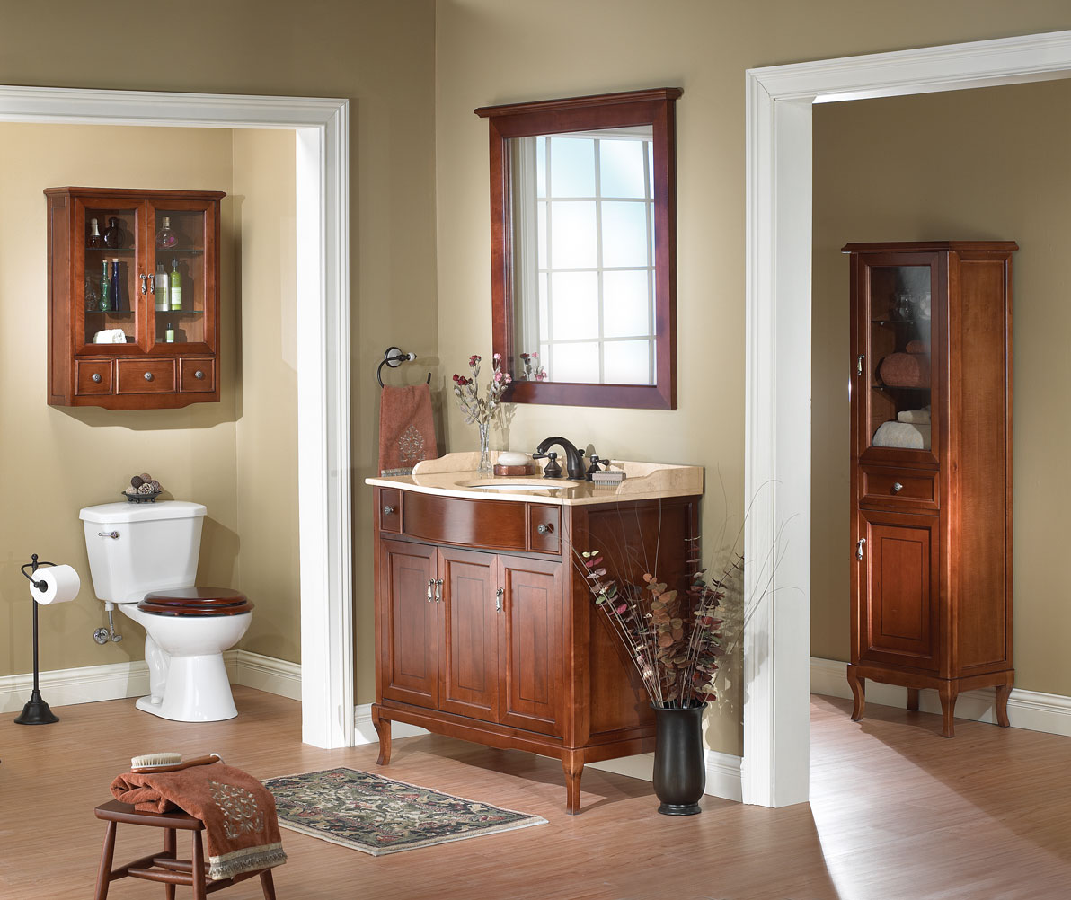 Traditional Bathroom Design Appealing Traditional Bathroom With Minimalist Design And Bathroom Paint Ideas Matched With Wooden Furniture Of Bathroom Cabinets And Vanity Coupled By Mirror Bathroom The Great Advantages Of Bathroom Paint Ideas
