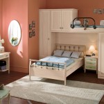 Wooden Furniture Kids Appealing Wooden Furniture Of Rustic Kids Bedroom With Single Bed Also Desk And Bunk Bed Combined By Cupboards And Furnished With Density Kids Room Rugs Kids Room Kids Room Rugs: Between Classic And Modern Style