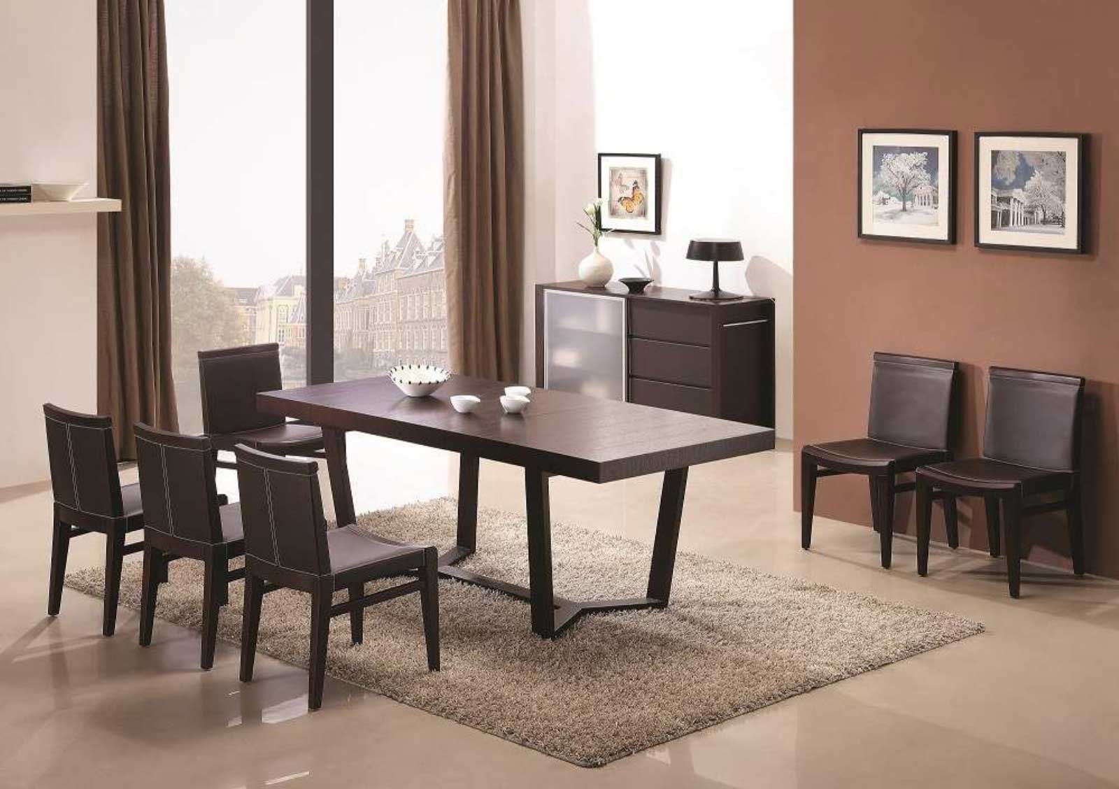 Dining Room Big Astonishing Dining Room Ideas For Big Family Design With Transitional Expanding Dinner Table And Interesting Black Wooden Chairs Idea Also Charming Beige Feather Carpet Design Dining Room The Best Simple Dining Room Ideas