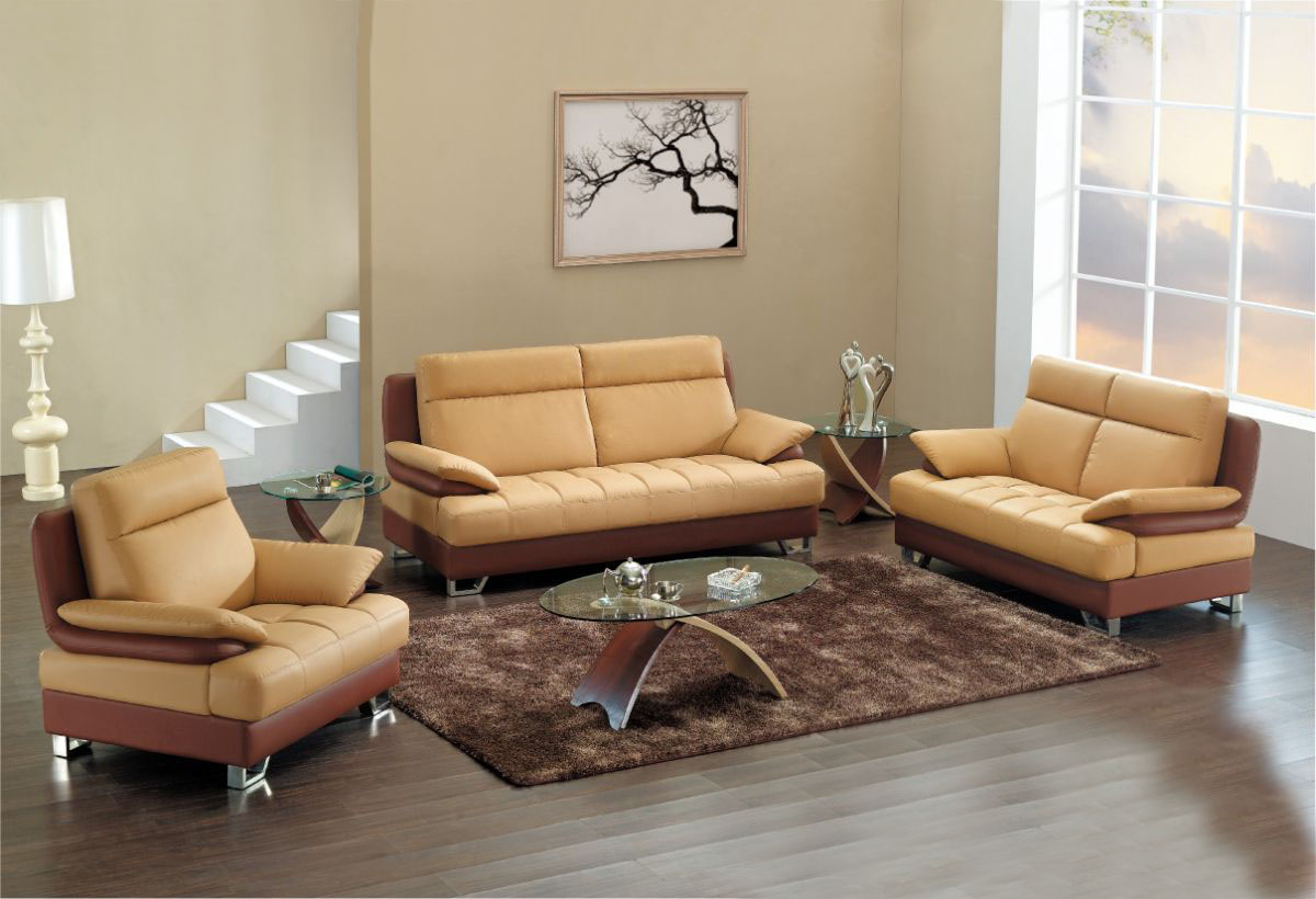 Leather Sofa Also Astounding Leather Sofa And Loveseat Also Chair In Beige Color Of Living Room Furniture Sets Furnished With Oval Glass Table On Soft Rug Furniture The Best Living Room Furniture Sets