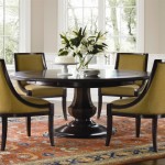 Rectangle Area Feat Attractive Rectangle Area Rug Idea Feat Contemporary Round Dining Room Table Set And Yellow Upholstered Chairs Dining Room  Having Good Time In A Contemporary Dining Room Sets 