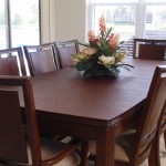 Dining Room With Awesome Dining Room Table Pads With Rustic Dining Room Furniture And Small Ornamental Flowers Design Ideas Dining Room 10 Stylish Dining Table Pads For Your Ultra Home Appearance