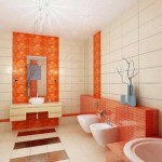 Master Bathroom Assorted Awesome Master Bathroom Remodel With Assorted Color Flooring Bathroom Ideas And Orange Modern Remodel Wall Bathroom Decor With Small Beauty Mirror Bathroom Remodel Design Ideas Bathroom The Most Effective Bathroom Remodel: Toilet And Floor