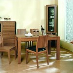 Natural Wooden Of Awesome Natural Wooden Furniture Design Of Contemporary Dining Room Sets With Table And Chairs Furnished With Beverage Storage And Completed With Cupboard Dining Room The Design Contemporary Dining Room Sets