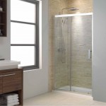 With Tall Plus Bathroom With Tall Window Idea Plus Contemporary Sliding Shower Door And Wooden Vanity Storage Design Bathroom  Sliding Door Model For Exclusive Shower Time 