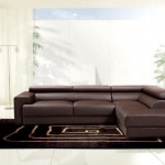 Brown Leather And Beautiful Brown Leather Sectional Sofa And Modern Black Living Room Area Rug Plus White Floor Lamp Design Furniture  Rediscovering The Elegancy By 10 Brown Leather Sofas 