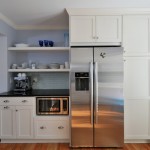 Double Door Feat Beautiful Double Door Refrigerator Design Feat Under Counter Microwave And Cool Shelf Organizer For Small Kitchen Kitchen  Interesting Information On Under-Counter Microwave 