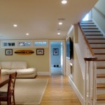 Basement Ideas Traditional Beautiful Finished Basement Ideas With Stylish Traditional Interior Using Wooden Flooring And Minimalist Furniture Design Ideas Basement Finished Basement Ideas With Decorative Style