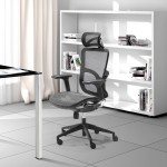 Floor Tile White Beautiful Floor Tile And Square White Bookshelf Idea Also Modern Black Office Chair With Headrest Design Office  Futuristic Chairs That Will Improve The Interior Designs Of Your Offices 