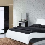 Present White Idea Bedroom Present White Brick Wall Idea Feat Modern Platform Bed With Floating Nightstands Plus Cool Wardrobe Furniture Bedroom  Truly Amazing And Awesome Modern Platform Bed Designs 