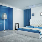 Blue White Lighting Blue White Bedroom Design With Large Size Freestanding Lamp Shades For Bedroom Lighting Plus White Grey Bedroom Shag Rug Ideas Under Platform Bedding Sets Also Ceiling Track Lighting 15 Elegant Bedroom Table Lamp To Increase Romantic Nuance