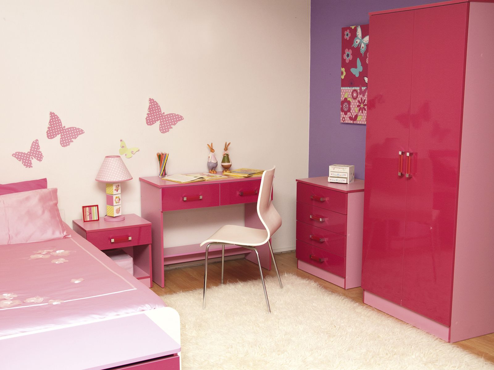 Pink Color Teenage Breathtaking Pink Color Ideas Of Teenage Bedroom Applying Girls Bedroom Furniture By Bed And Nightstand With Night Lamp And Completed With Desk Sets Bedroom Girls Bedroom Furniture: The Beach Condo Ideas