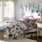 Bed Plus Aside Breezy Bed Plus Floral Bedding Aside Table Lamp On Bedside Embellished With Photo Collage Decorate Teenage Bedroom  Interior Design  The Most Alluring Room Ideas For Teenager 